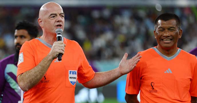 FIFA Chief Announces