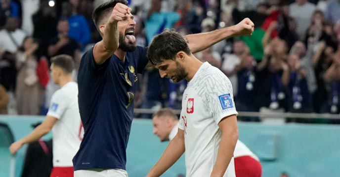 France beat Poland