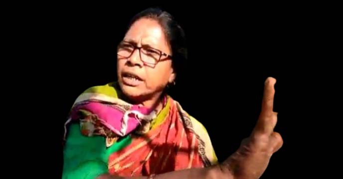 ICDS worker Reba Biswas