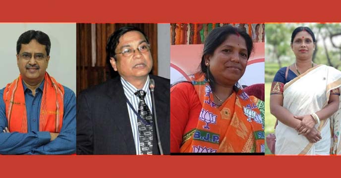 BJP released the list of candidates in Tripura
