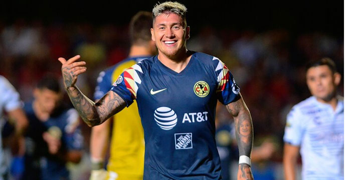 Chilean footballer Nicolas Castillo