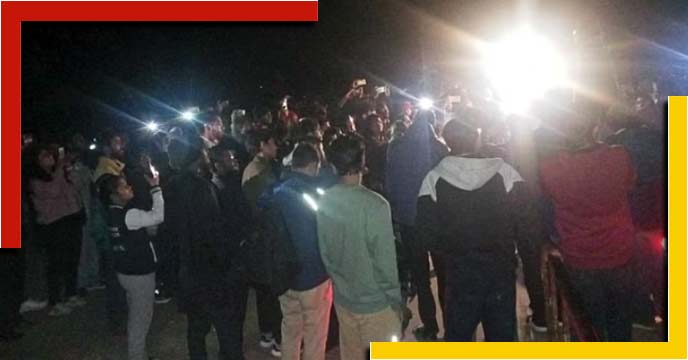 JNU Campus ablaze over PM Modi's controversial BBC documentary screening