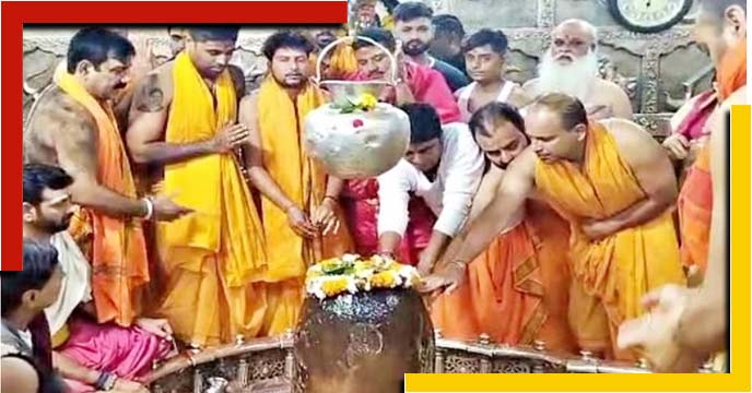 Cricketers Suryakumar-Kuldeep-Washington Sunder at Mahakal Durbar to wish Rishabh's health