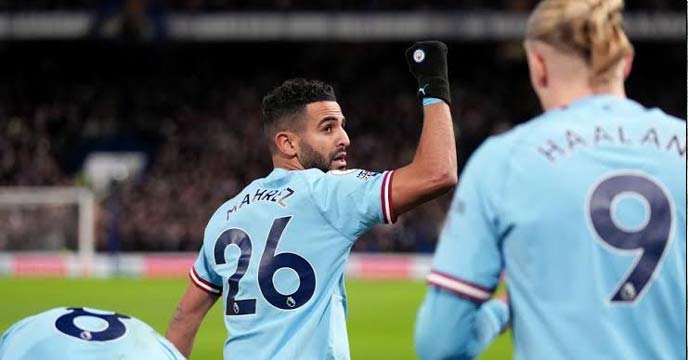 Manchester city wins against Chelsea in EPL