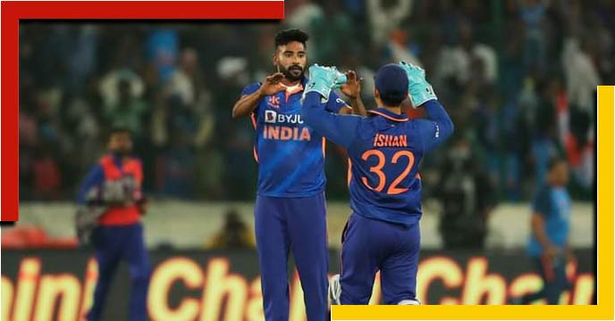 Men in blue wins the match against new Zealand in Hyderabad