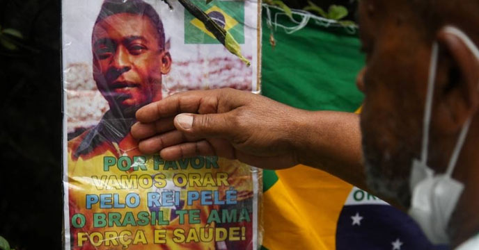 Pele's last tribute