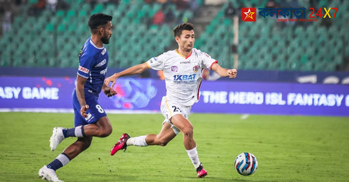 chennaiyin fc beat east bengal fc by 2 goals in isl
