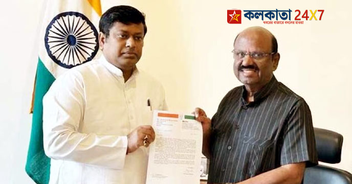 Governor CV Anand Bose held a long meeting with state BJP president Sukanta Majumder