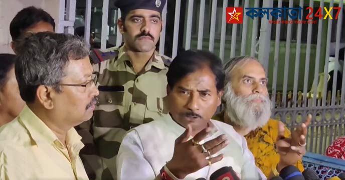 BJP MP Jagannath Sarkar goes to Raj Bhavan