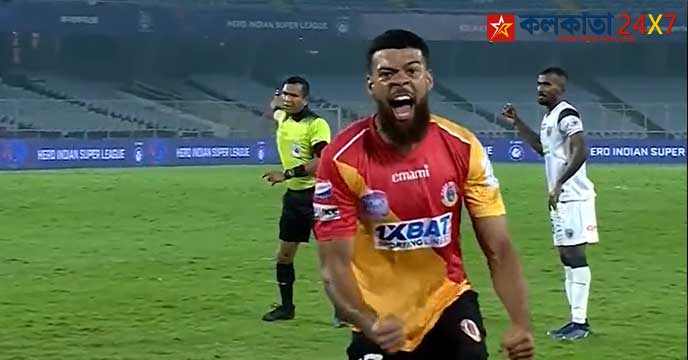 Jake’s goal last night is our Emami EBFC Moment of the Match
