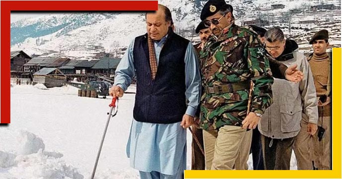 Parvez Musharraf ,Nawaz Sharif,Kargil War ,Indian Fighter Jet Bombing