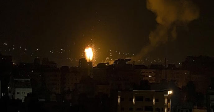 Israel attack on Palestine