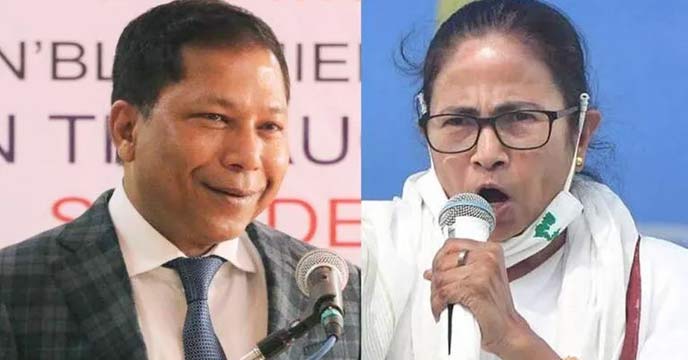 mamata with mukul sangma