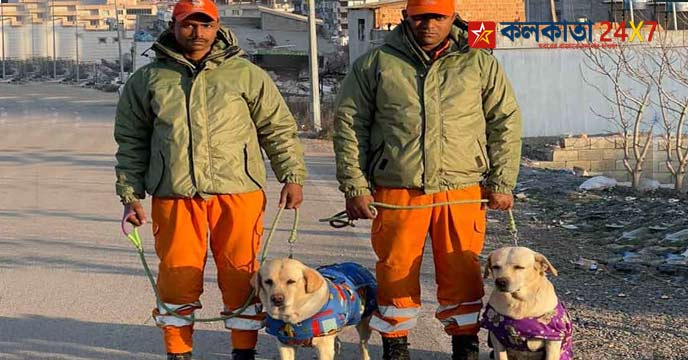 NDRF's Romeo-Julie saved the life of a 6-year-old girl