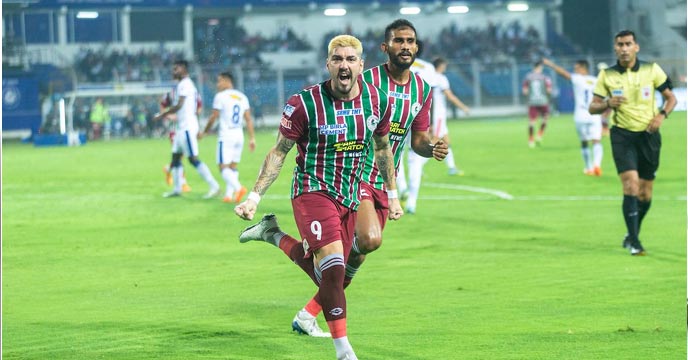 ATK Mohun Bagan Lifts the ISL Trophy After Winning the Final