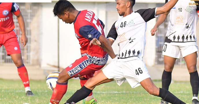 Jamshedpur vs Mohammedan SC match in Reliance Development League