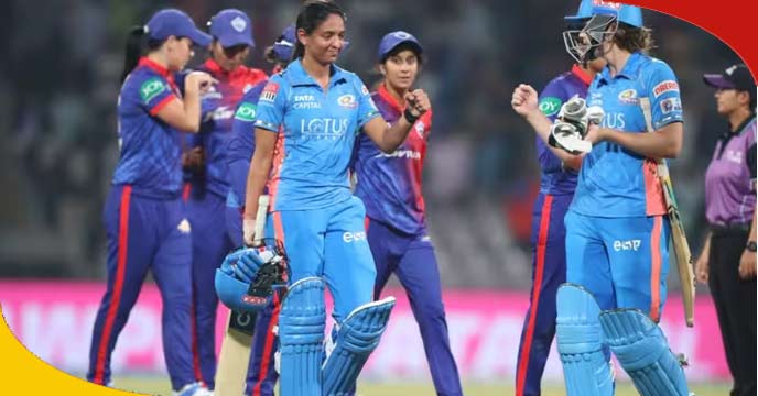 WPL 2023 : Mumbai Indians beat Delhi Capitals for third straight win