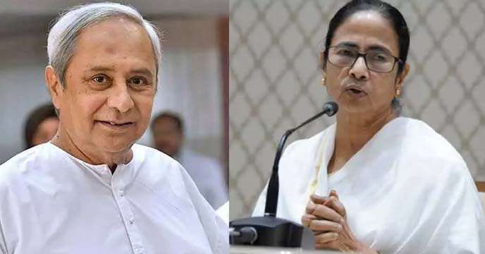 Mamata Banerjee and Naveen Patnaik in a discussion