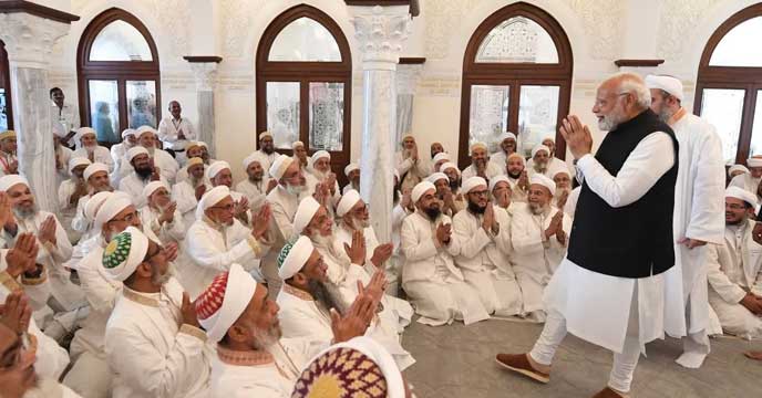 আসন্ন লোকসভা নির্বাচনের বিষয়ে বিজেপি আজ, বুধবার থেকে মুসলিম প্রচার কর্মসূচির অধীনে সুফি সম্বাদ মহা অভিযান (Mission 60) শুরু করেছে।