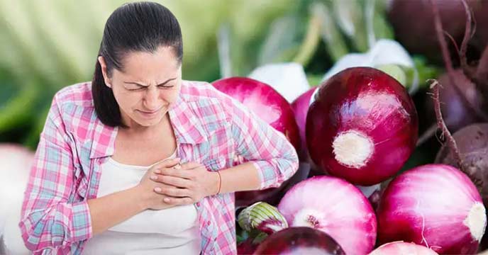 Onion benefits for heart health