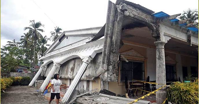 earthquake in Philippines
