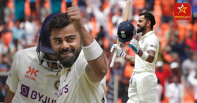 ind vs aus virat kohli who missed double century was sick during ahmedabad test