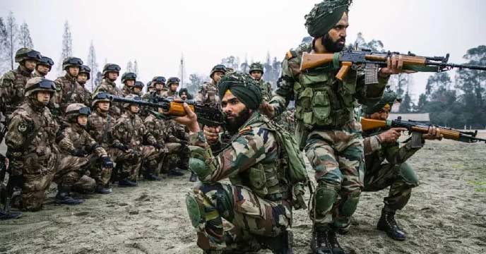 Image of Bathinda Military Station where recent firing incident occurred