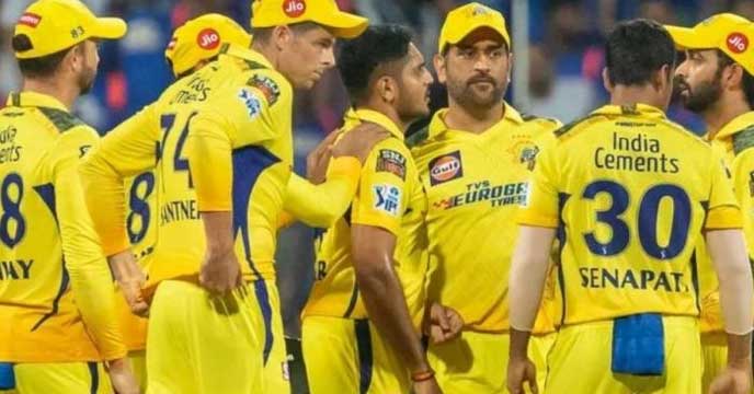 Chennai Super Kings team in IPL 2023