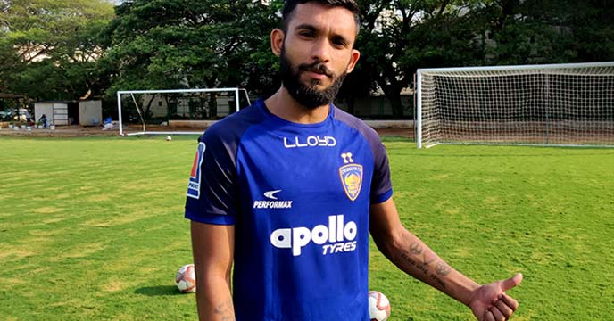 Edwin Sydney Vanspaul - Midfielder for Chennaiyin FC