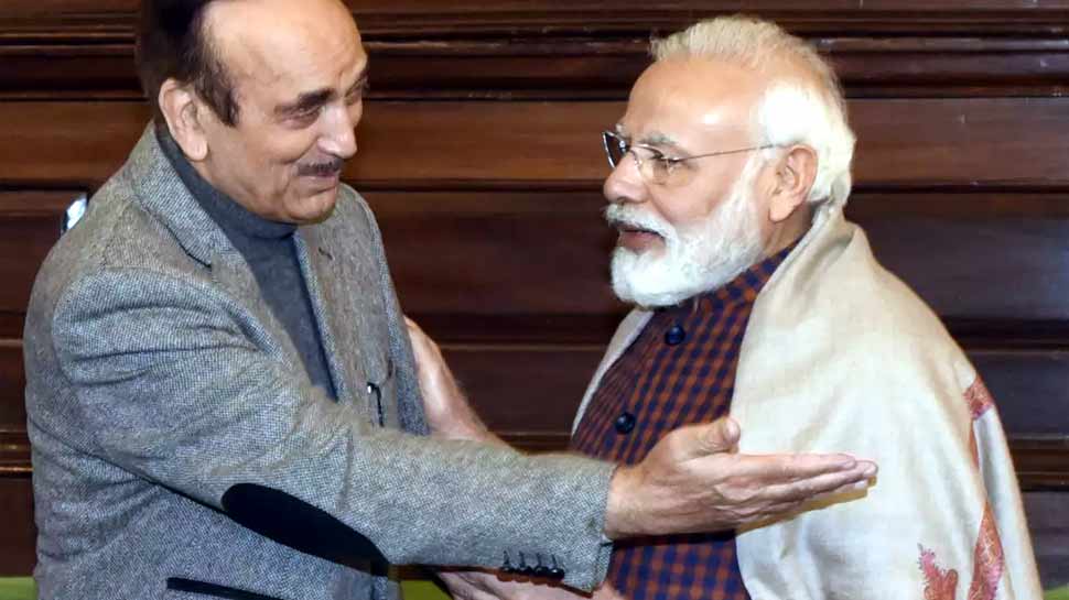 Ghulam Nabi Azad praises PM Narendra Modi