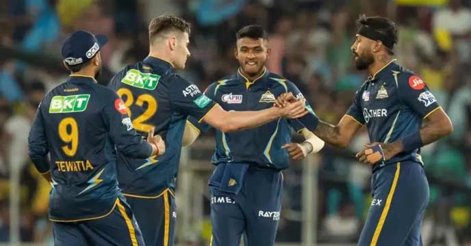 Gujarat Titans vs Chennai Super Kings IPL 2023 Match 1: CSK Players Celebrating Victory
