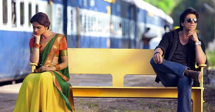 Bollywood Movie Crew Shooting at an Indian Railways Station