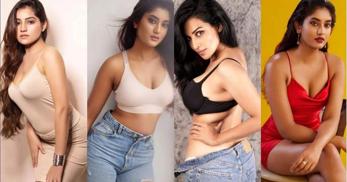 Indian girl creating content on Instagram Reels
