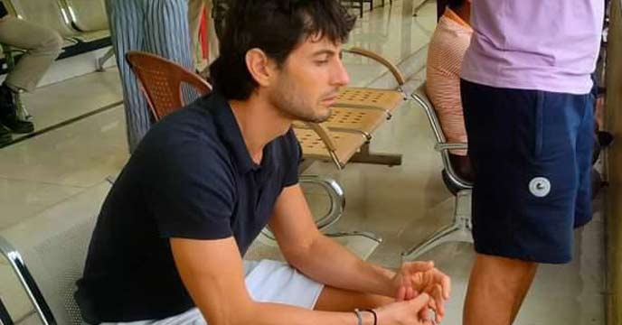 Juan Fernando at Reliance Development League Derby