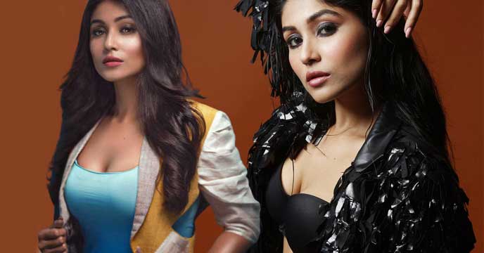 Viral Actress Madhurima Basak Stuns in Black and White Photoshoot