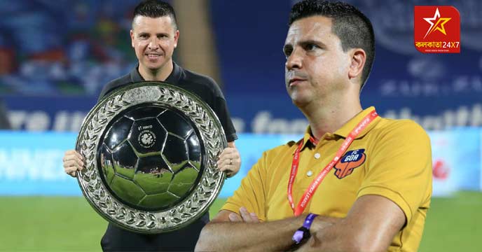 Spanish coach Sergio Lobera leading the East Bengal Football Club.