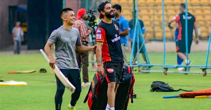 Sunil Chhetri to Attend RCB's Pre-Season Analysis Ahead of IPL 2023 Opener