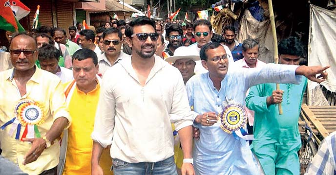 TMC MP Dev's Brother Claims Katamani Required for Government Housing Schemes