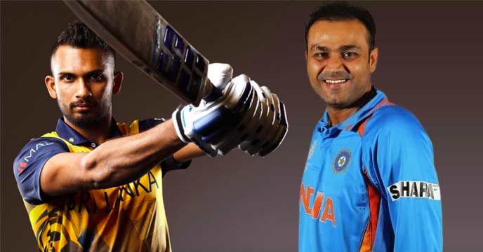 Dasun Shanaka Virender Sehwag