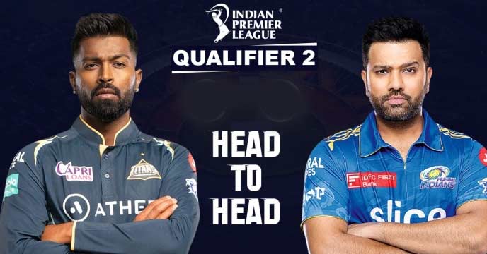 GT vs MI Head-to-Head Record