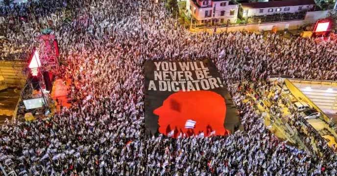 Mass Protests Against Israeli Prime Minister's Control over Supreme Court: Latest Updates