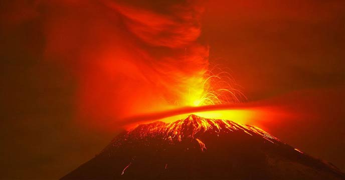 Popocatepetl Volcano, Mexico City