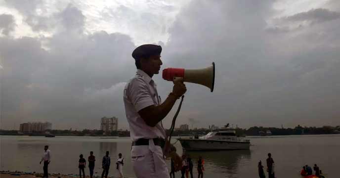 Kolkata Police and Lalbazar Control Room Prepared for Mocha Cyclone