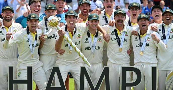 India batting last for 243 runs on the fifth day