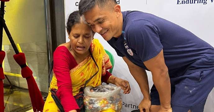 Lozenge Mashi sunil chhetri