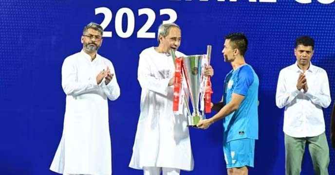 Naveen Patnaik Indian Football Team