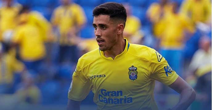 Spanish footballer Borja Herrera