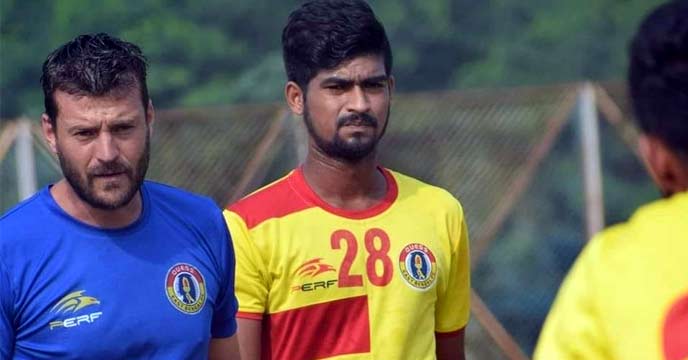 Footballer Kaushik Sarkar
