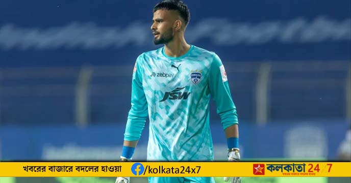 Goalkeeper Lara Sharma