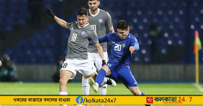 Kazakhstan and Uzbekistan football